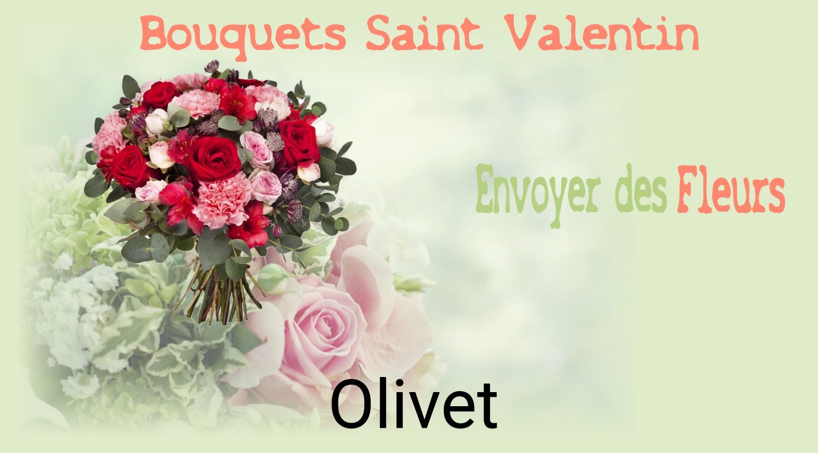 Roses de Saint-Valentin livrées à Olivet